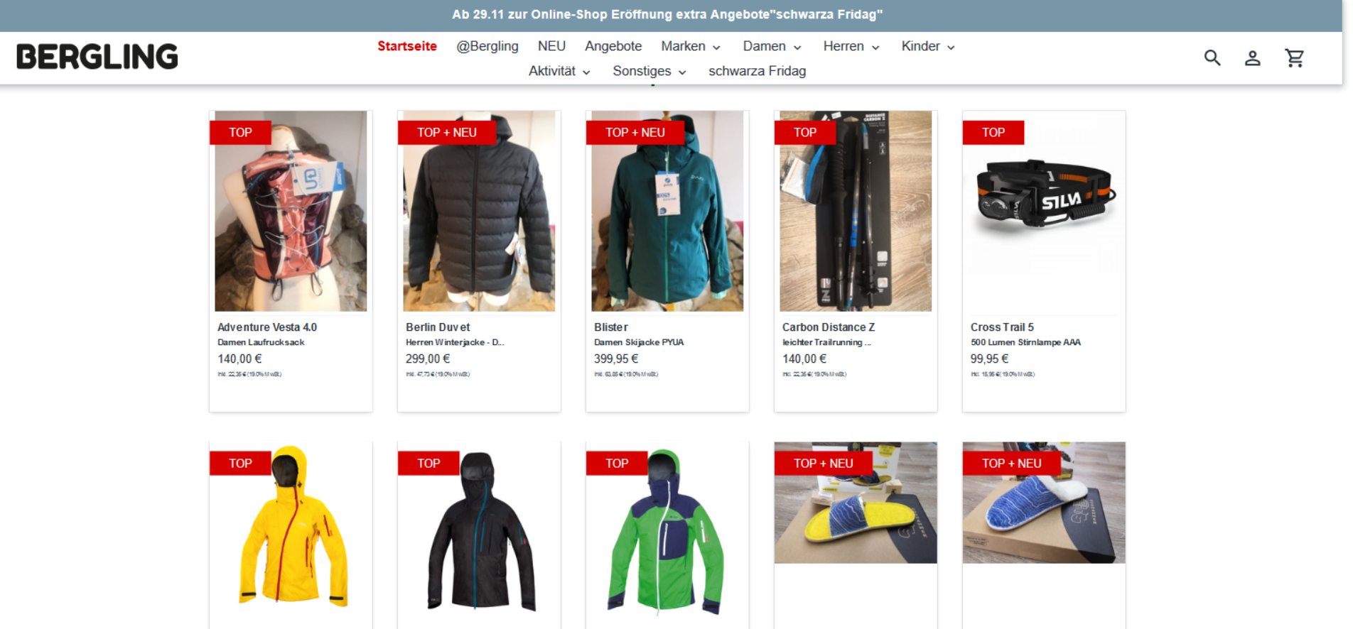 Berglingstyle Online Shop